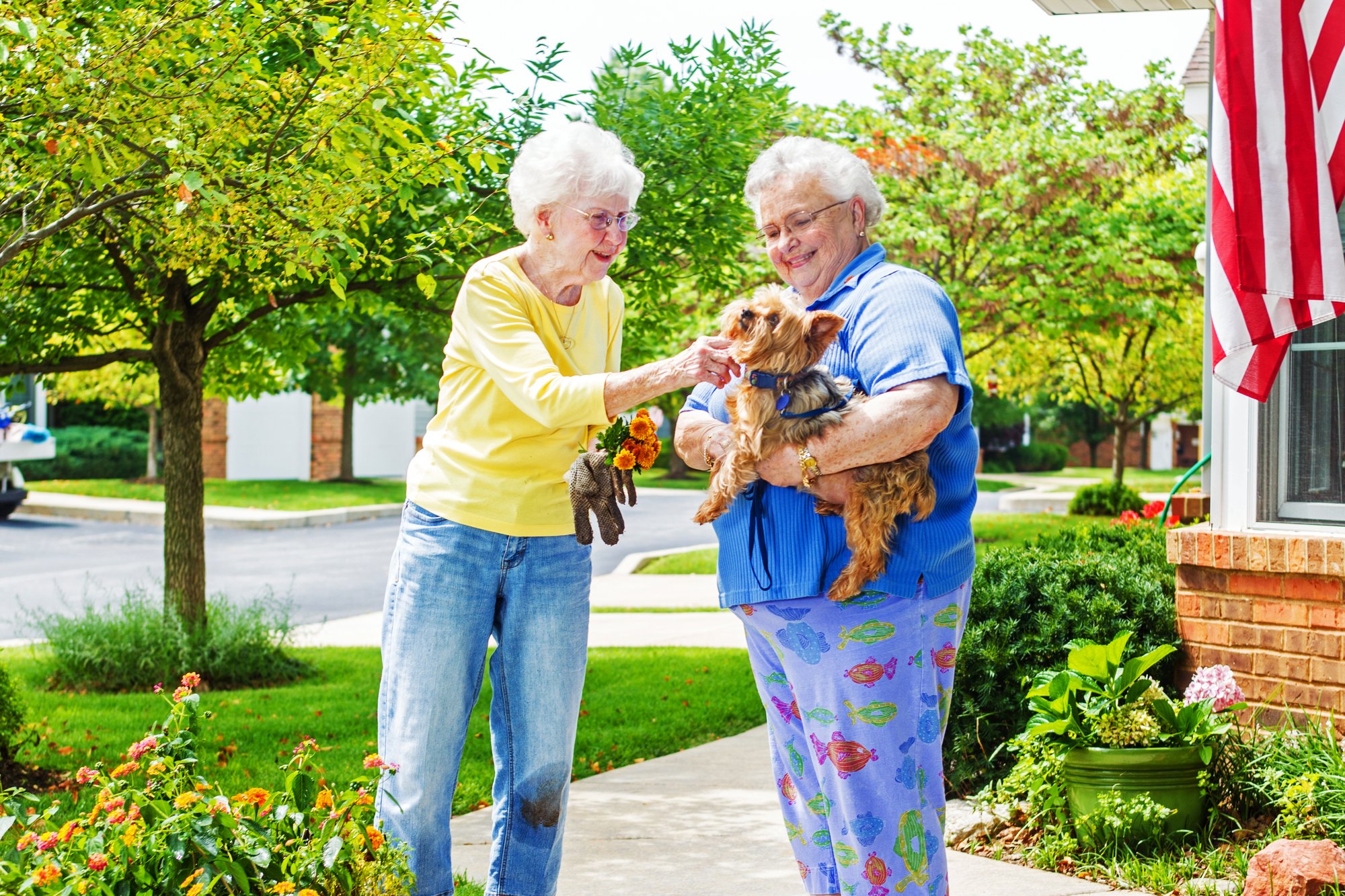 The Oaks at Bethesda residents