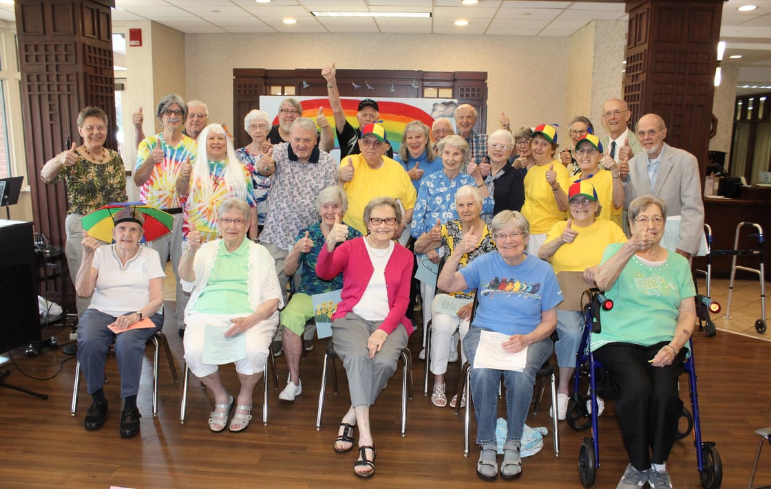 Full cast of Bethesda Orchard Follies