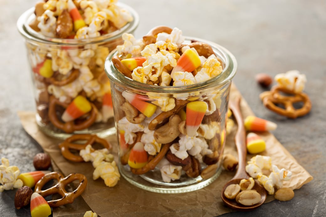 Halloween trail mix