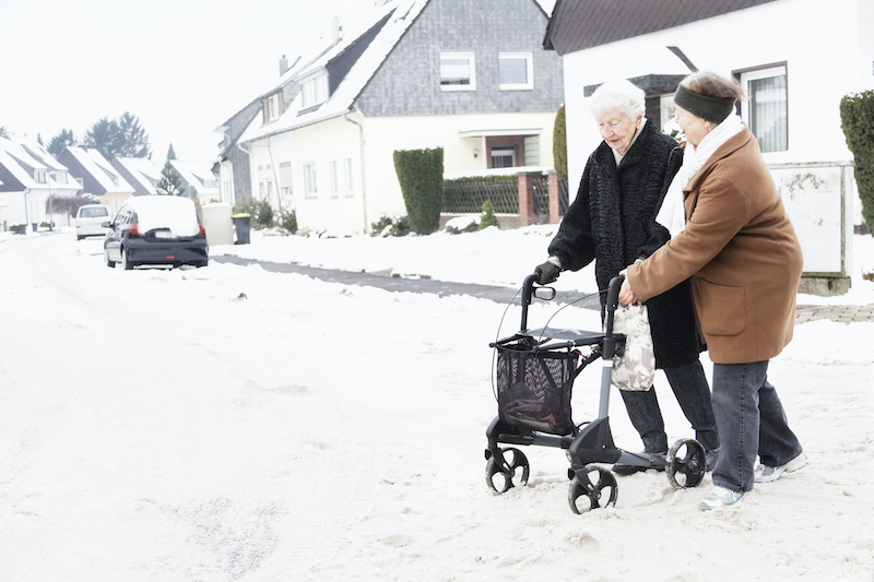 Wintertime Fall Prevention Tips for Seniors